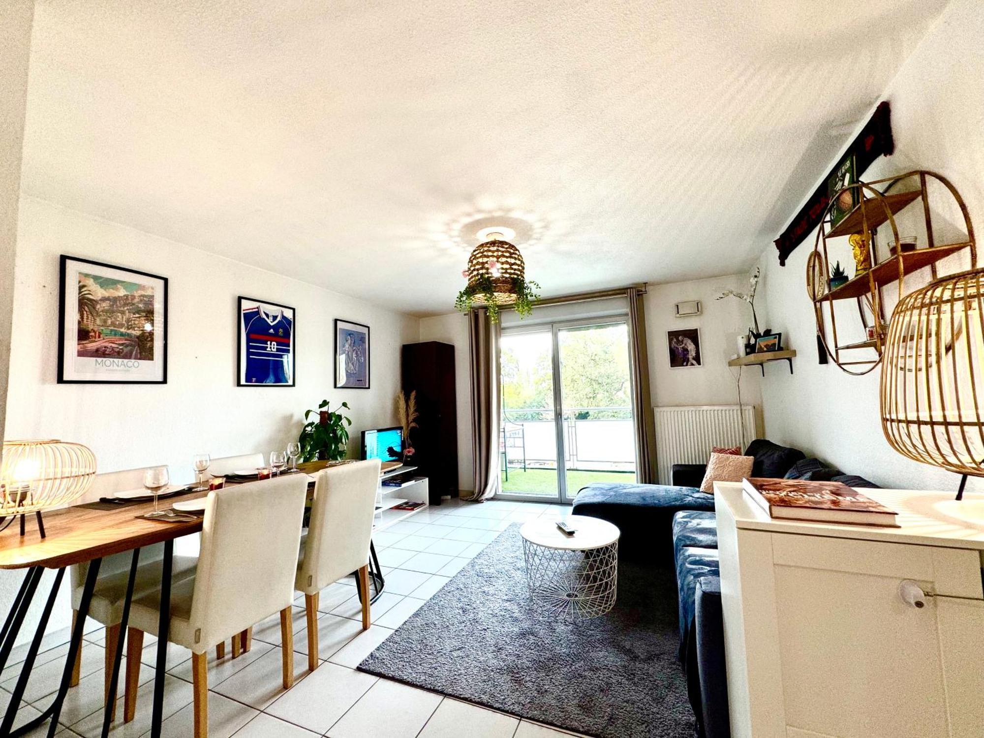 Bel Appartement T3 De 60M2 Avec Parking, Terrasse, Proche Du Metro Et Du Periph Тулуза Екстер'єр фото