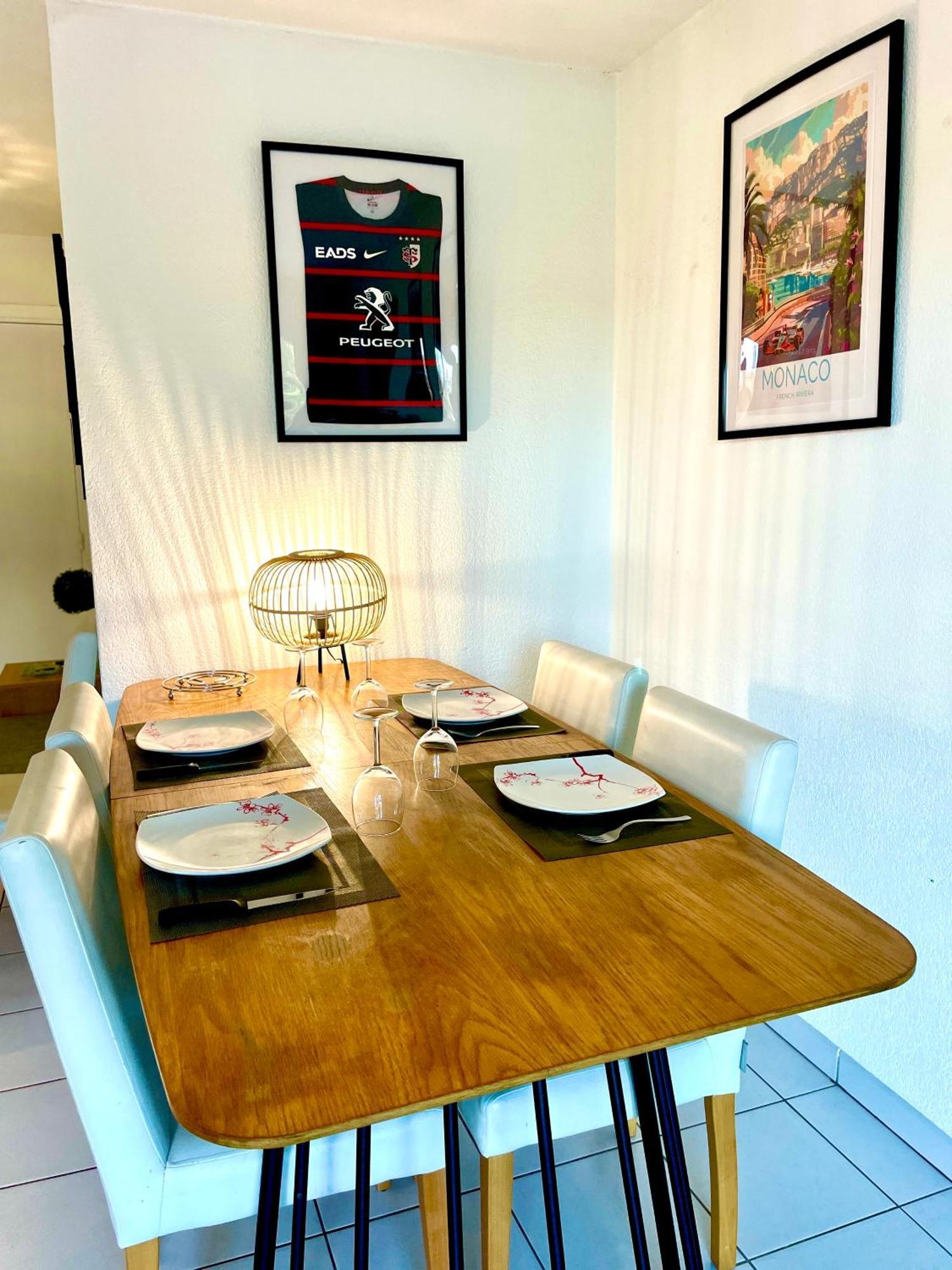 Bel Appartement T3 De 60M2 Avec Parking, Terrasse, Proche Du Metro Et Du Periph Тулуза Екстер'єр фото