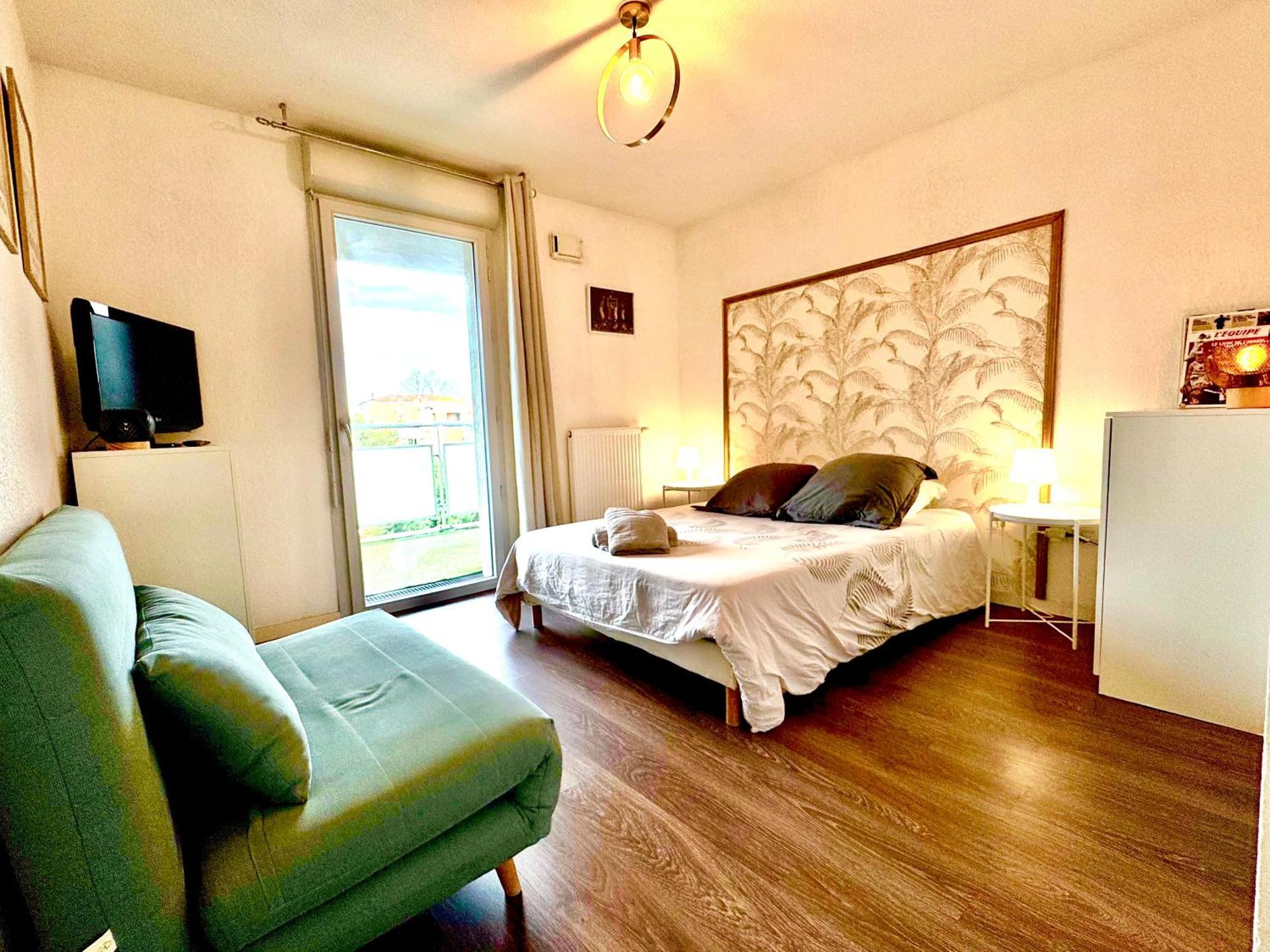 Bel Appartement T3 De 60M2 Avec Parking, Terrasse, Proche Du Metro Et Du Periph Тулуза Екстер'єр фото