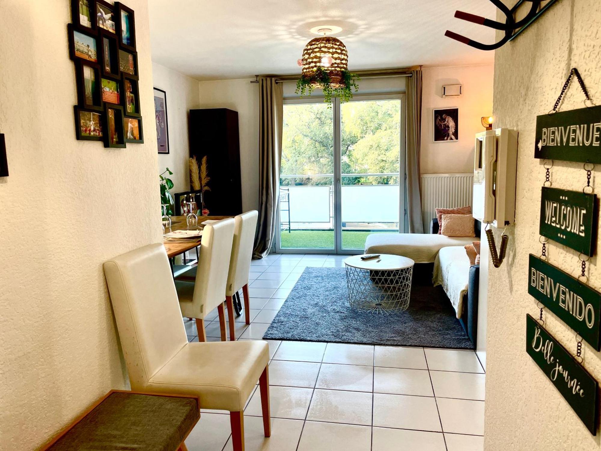Bel Appartement T3 De 60M2 Avec Parking, Terrasse, Proche Du Metro Et Du Periph Тулуза Екстер'єр фото