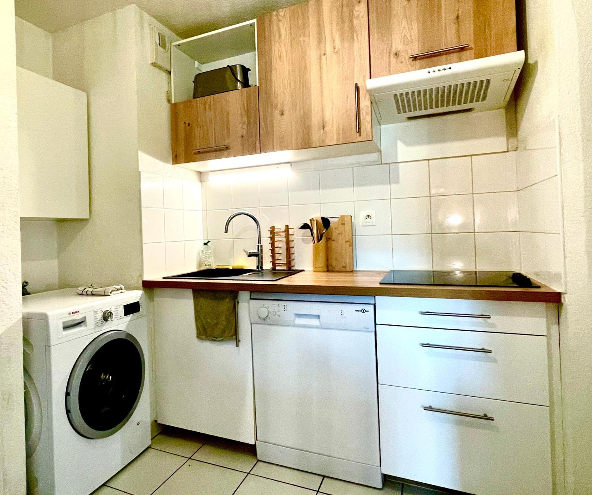 Bel Appartement T3 De 60M2 Avec Parking, Terrasse, Proche Du Metro Et Du Periph Тулуза Екстер'єр фото
